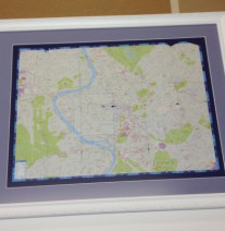 Tourist map or sweet remembrance of an I Do moment?